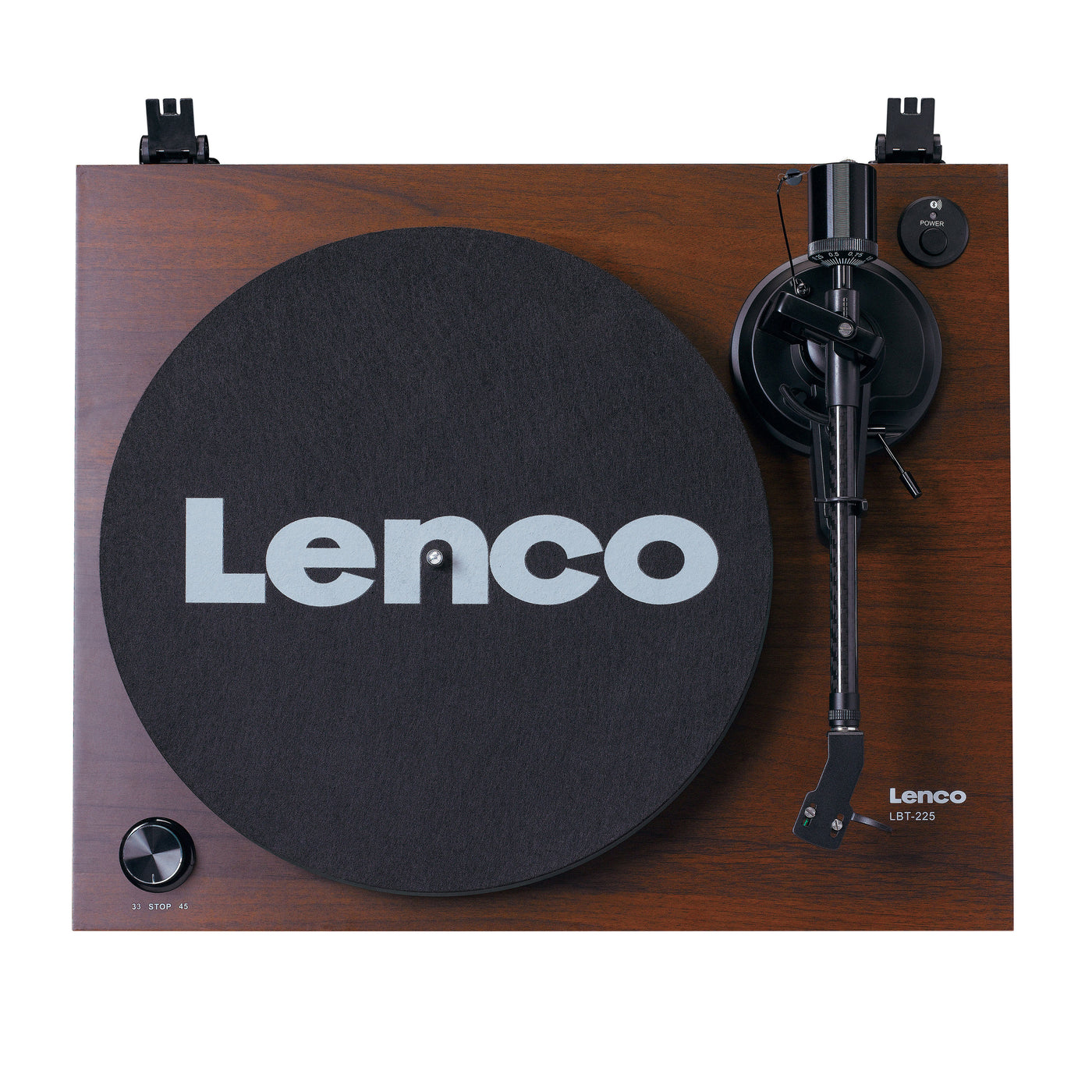 LENCO LBT-225WA - Platenspeler met Bluetooth® transmissie - Donkerbruin