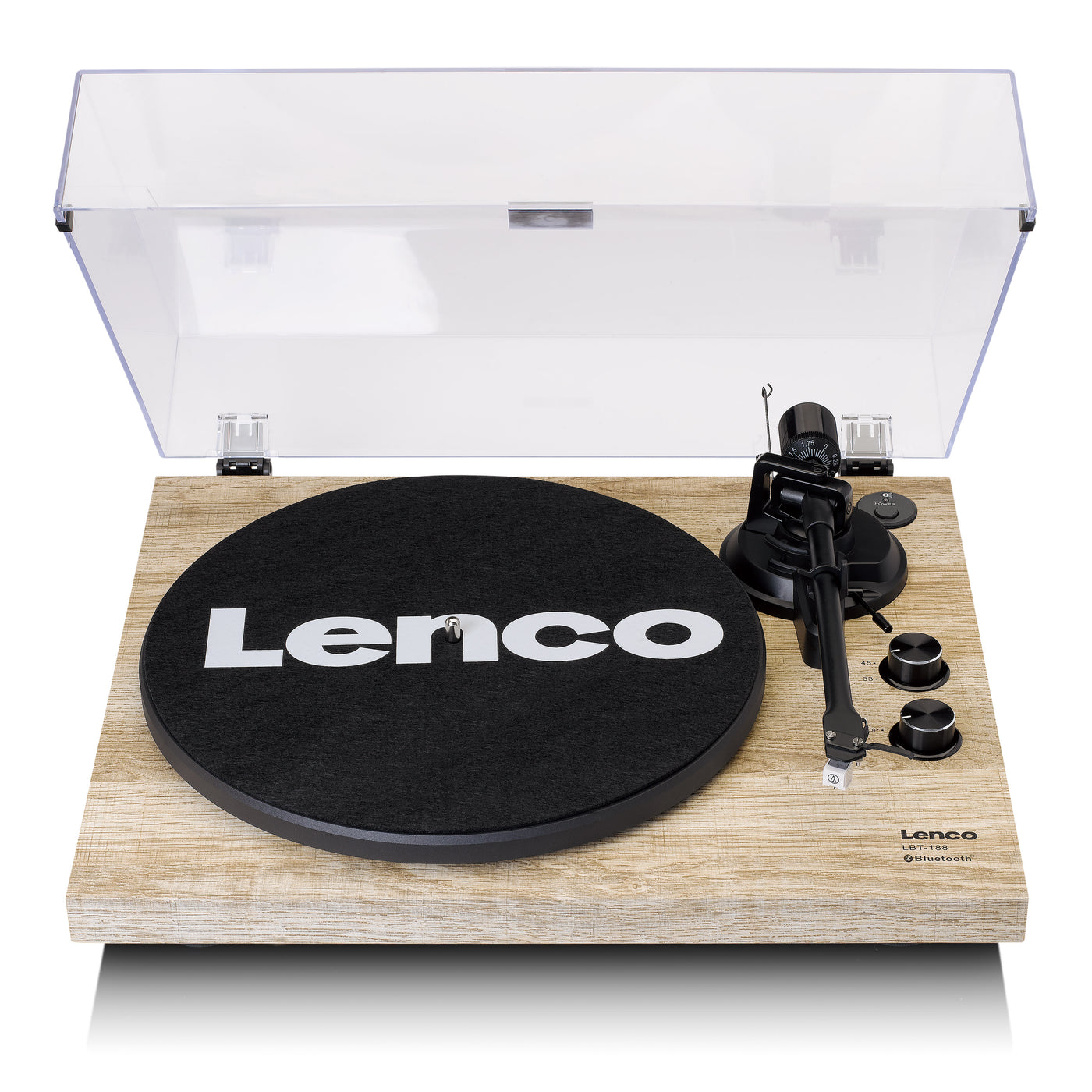 LENCO LBT-188PI - Record Player with Bluetooth® transmission, wood