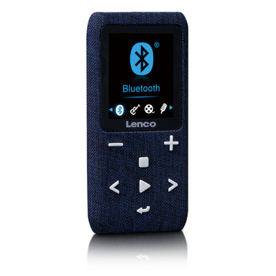 LENCO Xemio-861BU - MP3/MP4 Player with Bluetooth® 8GB Micro SD Card - Blue