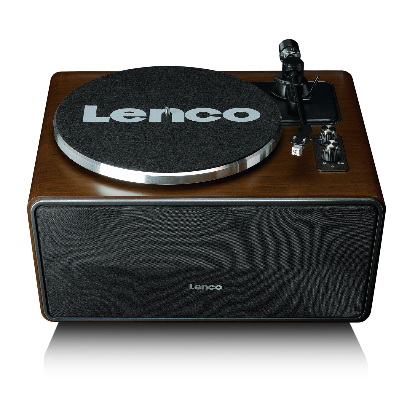 LENCO LS-470WA - Record Player with built-in speakers and Bluetooth® - Walnut