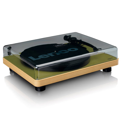 LENCO L-30WD Record Player with USB/PC encoding - Wood