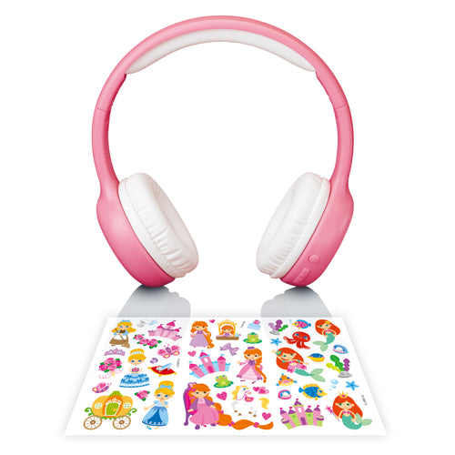 LENCO HPB-110PK - Foldable kids Bluetooth® headphone - Pink