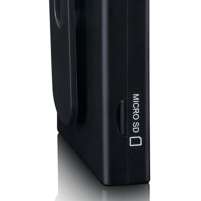 LENCO PDR-011BK - Pocket DAB+/FM radio en MP3 speler - Zwart