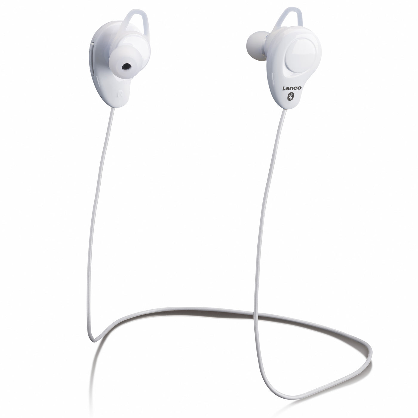 Lenco EPB-015WH - Bluetooth koptelefoon - in-ear - Wit