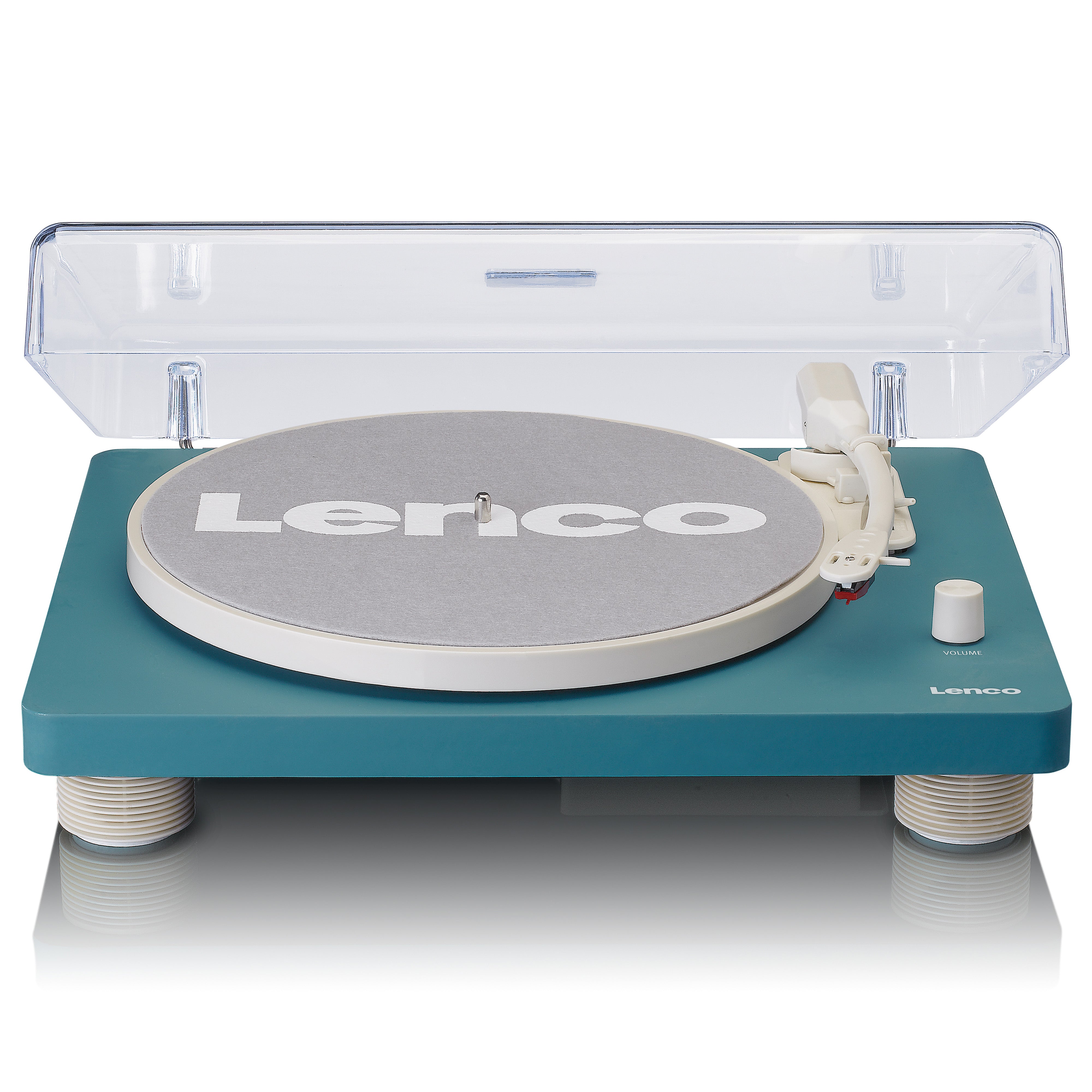 LENCO LS-50TQ - Turntable with USB Encoding - speakers built-in Turquoise