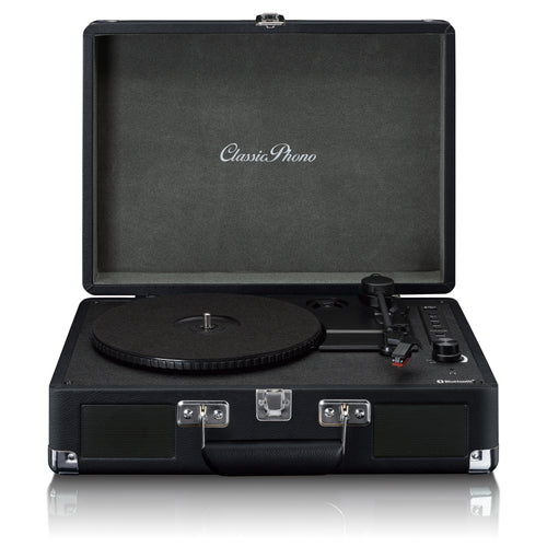 Classic Phono TT-115BK - Bluetooth® platenspeler met ingebouwde speakers, zwart