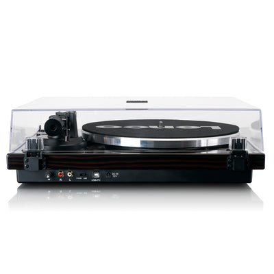 LENCO LBT-288WA - Record Player with Bluetooth® transmission, dark brown