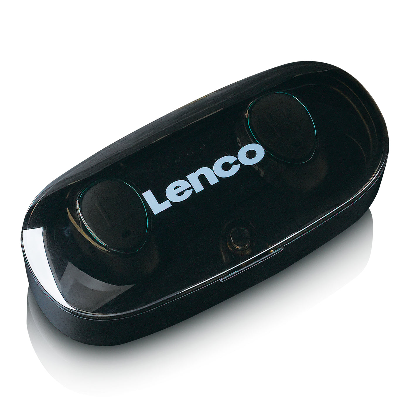 LENCO EPB-410BK - Bluetooth® IPX4 TWS Earphone met powerbank - Zwart