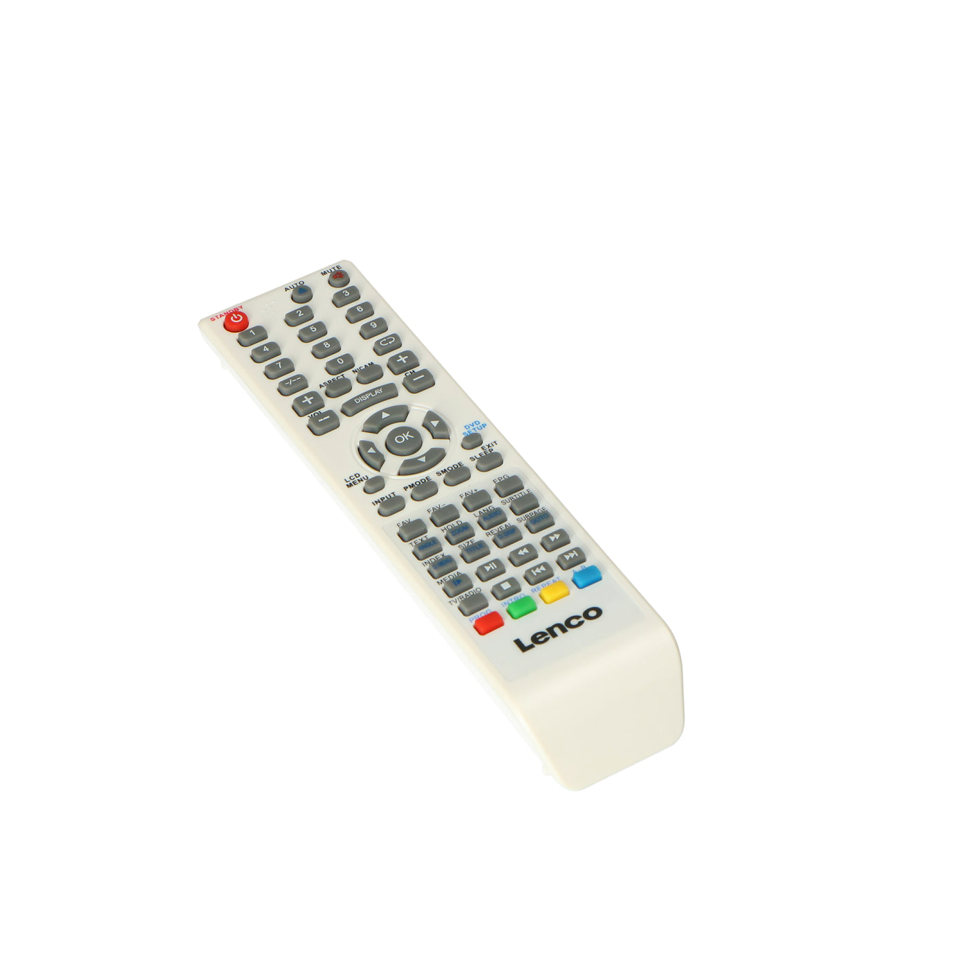 P001501 - Remote control white DVT-2632