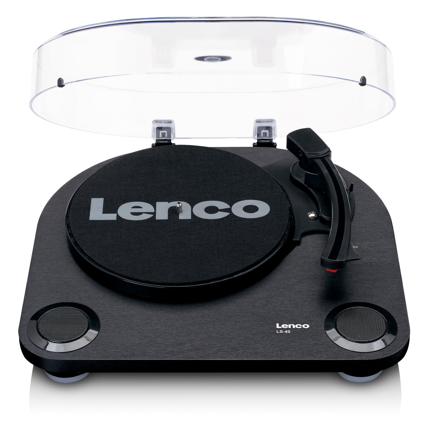 LENCO LS-40BK - Record Player with built-in speakers - Black