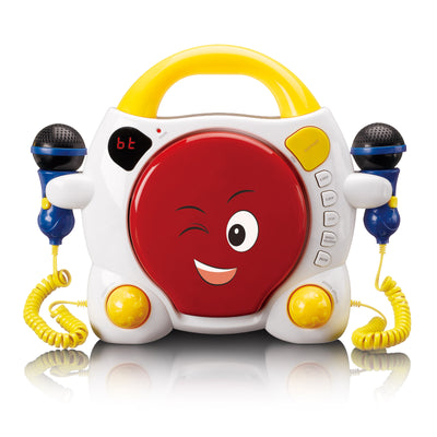LENCO KCD-011KIDS - Draagbare karaoke CD-speler met Bluetooth® voor kinderen - Meerkleurig
