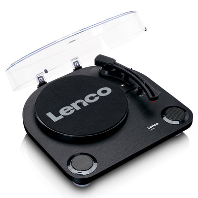 LENCO LS-40BK - Platenspeler met ingebouwde speakers - Zwart