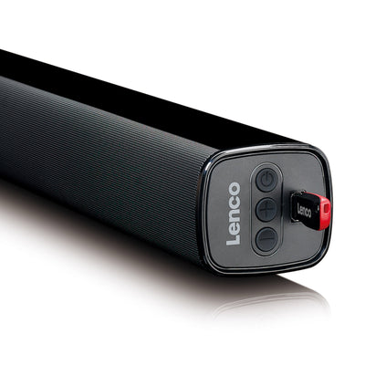 LENCO SB-080 BK-90 cm Soundbar - 80w - Bluetooth® - USB - HDMI - ingebouwde subwoofer - Zwart