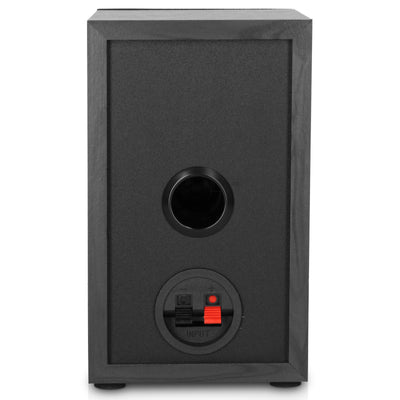 LENCO LS-300BK - Platenspeler met Bluetooth® en twee externe speakers, zwart