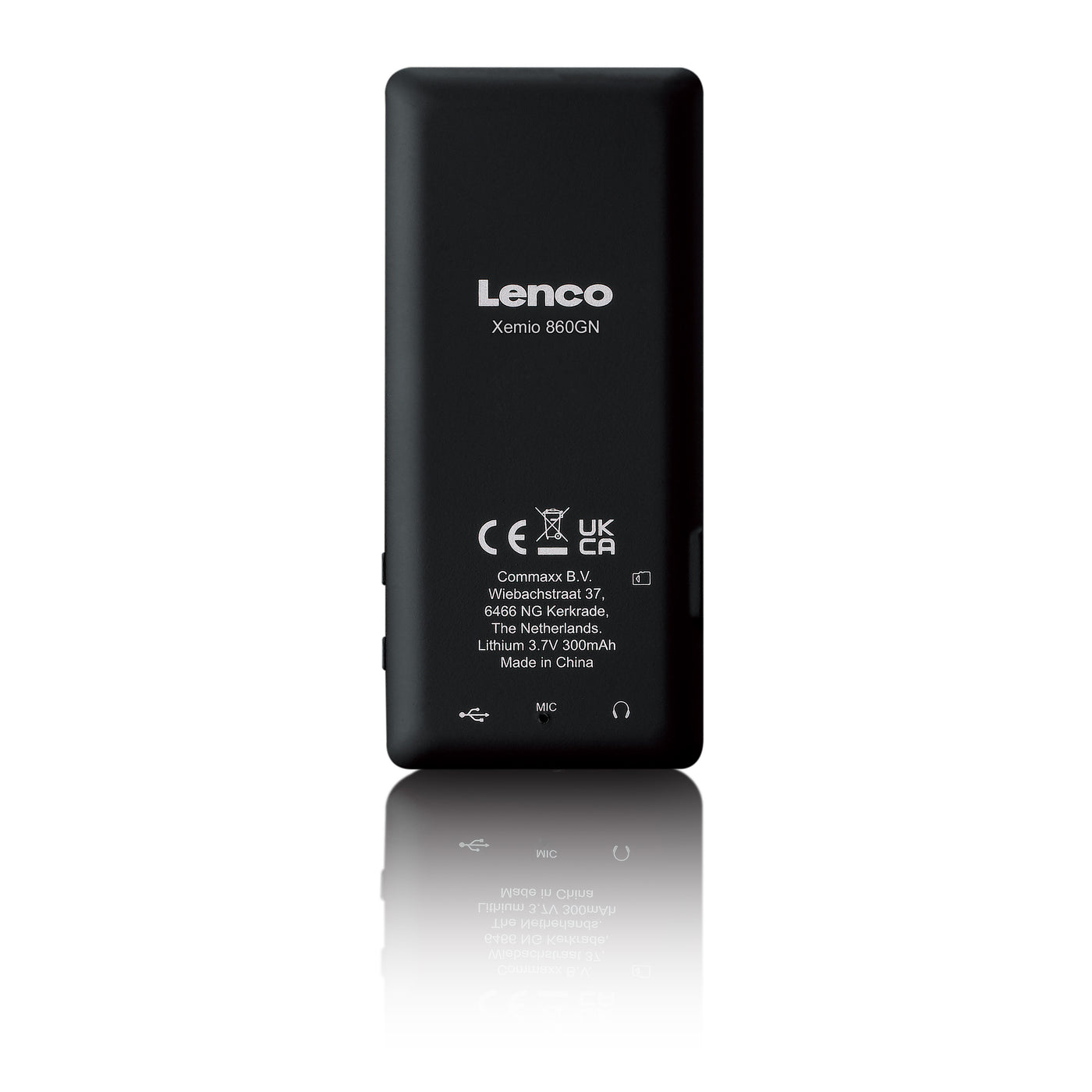LENCO Xemio-860GN - MP3/MP4 speler met Bluetooth® en 8GB intern geheugen - Groen