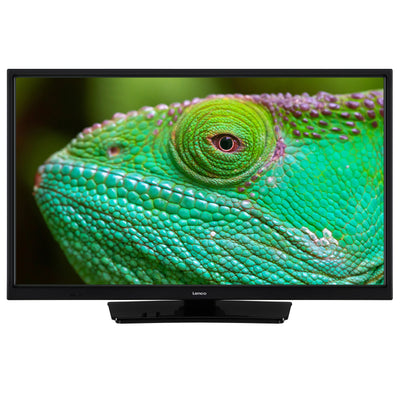 LENCO LED-2463BK (V2) - 24" Android Smart TV with 12V car adapter, black