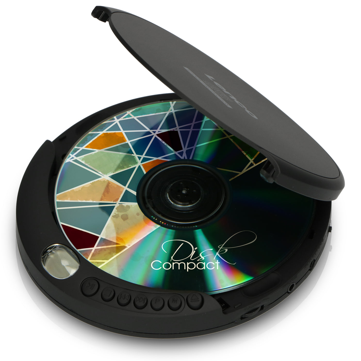 LENCO CD-200 - Portable CD-player with anti-shock - Black