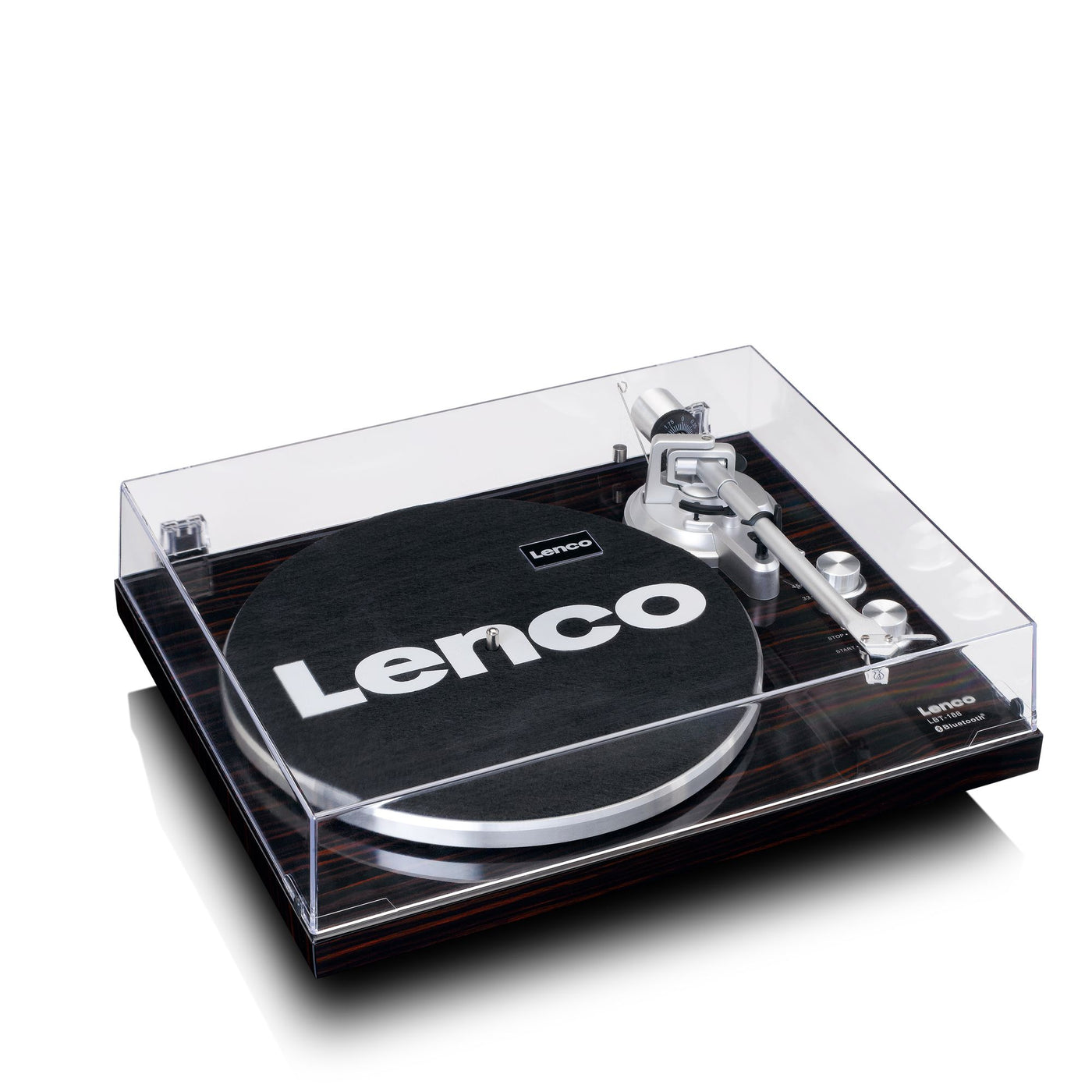 LENCO LBT-188WA - Record Player with Bluetooth® transmission, dark brown
