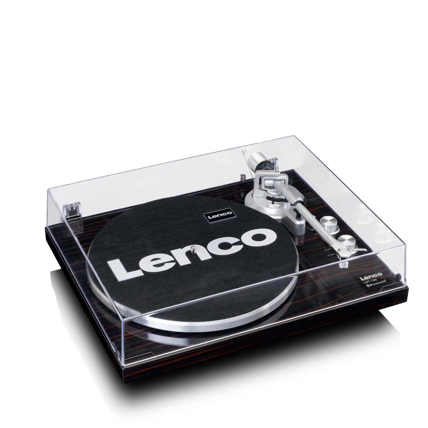 LENCO LBT-188WA - Record Player with Bluetooth® transmission, dark brown