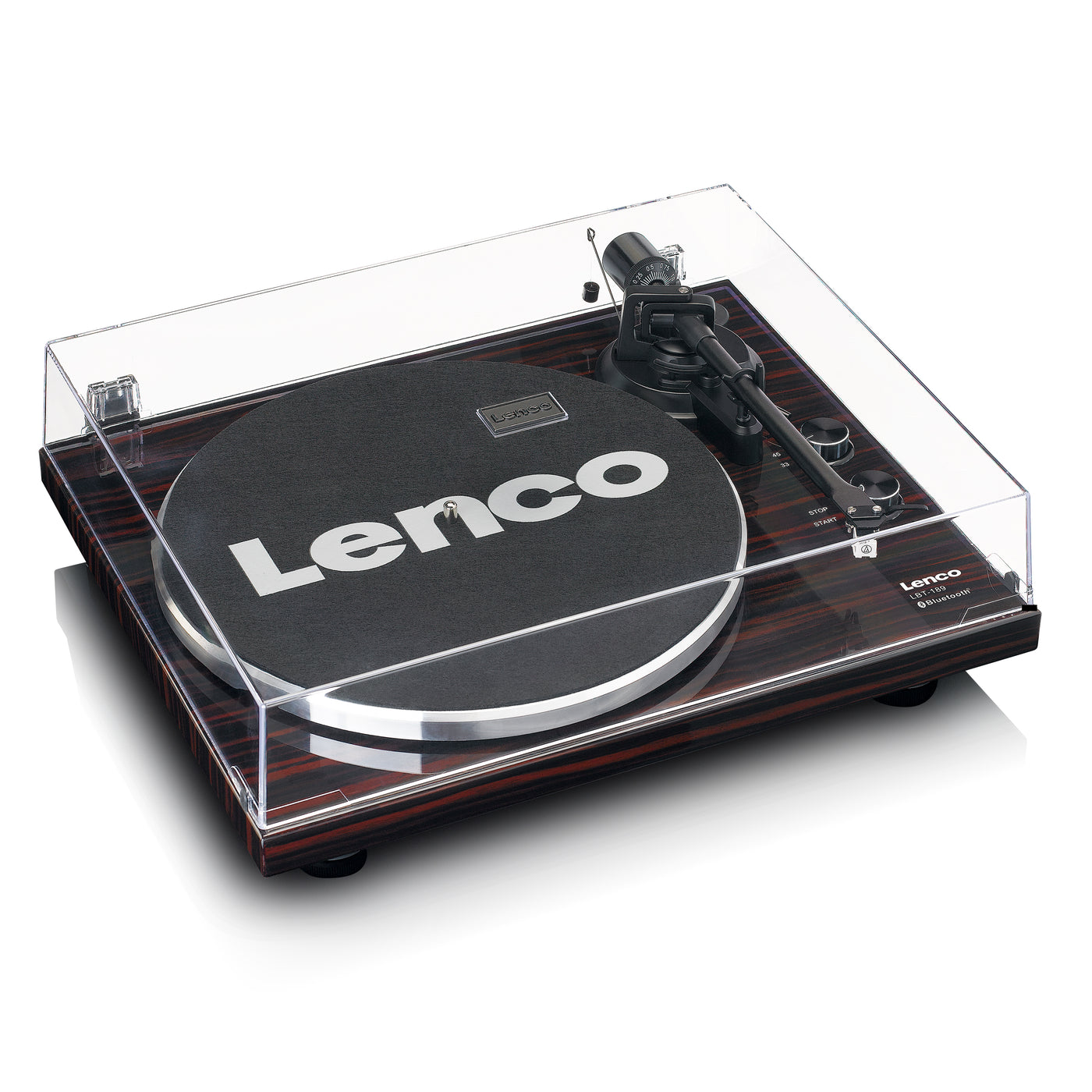 LENCO LBT-189WA - Platenspeler met Bluetooth® transmissie, donkerbruin
