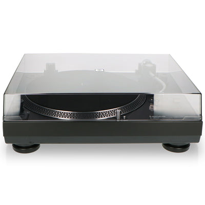 LENCO L-3808 Black - Direct drive Record Player with USB / PC Encoding - Black