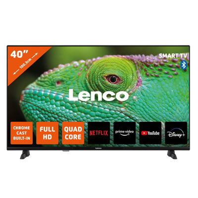 Lenco LED-4044BK - 40" Android Smart TV, Full HD, zwart