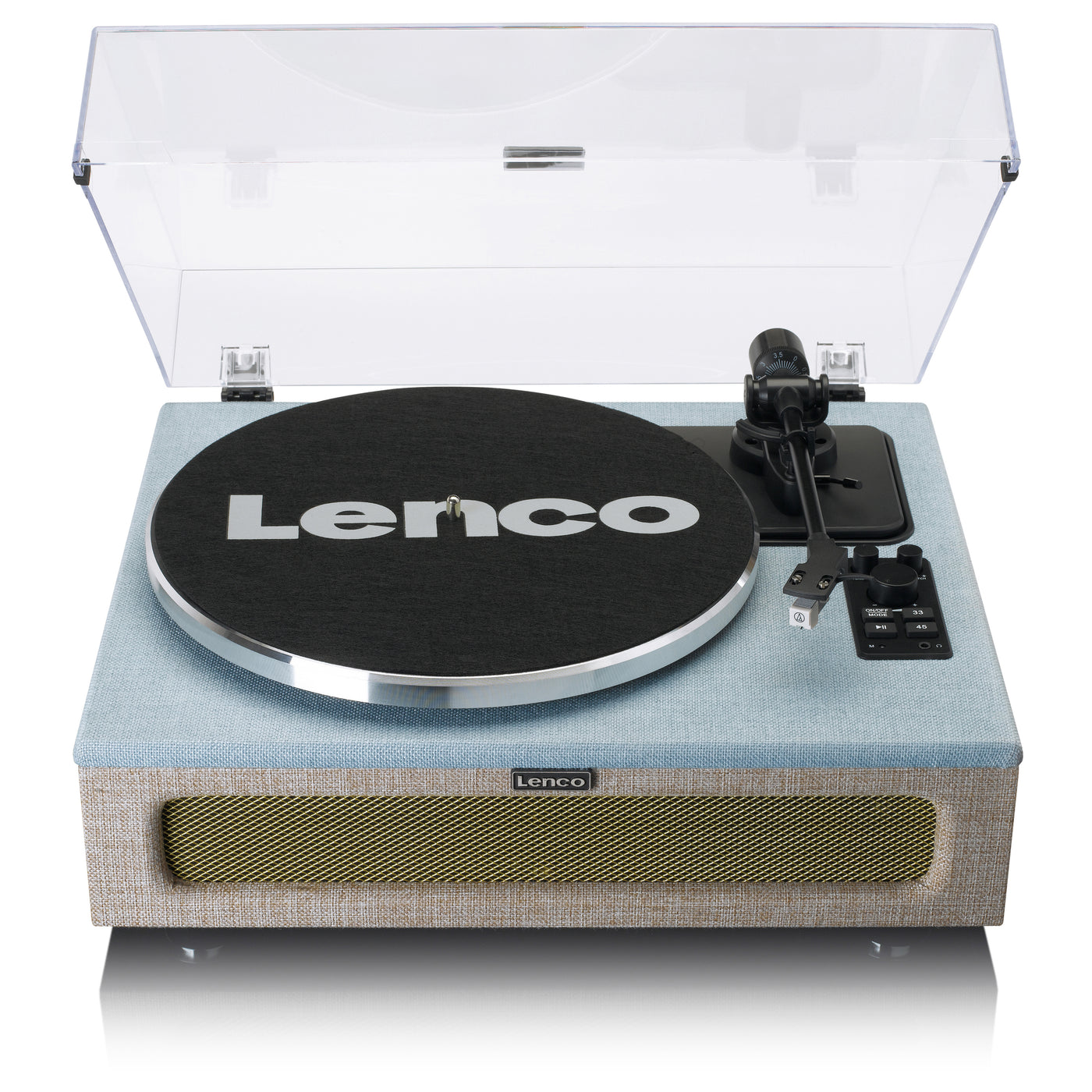 LENCO LS-440BUBG - Platenspeler met 4 ingebouwde Luidsprekers - Stof