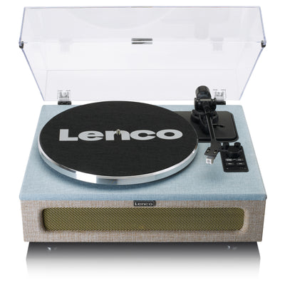 LENCO LS-440BUBG - Platenspeler met 4 ingebouwde Luidsprekers - Stof