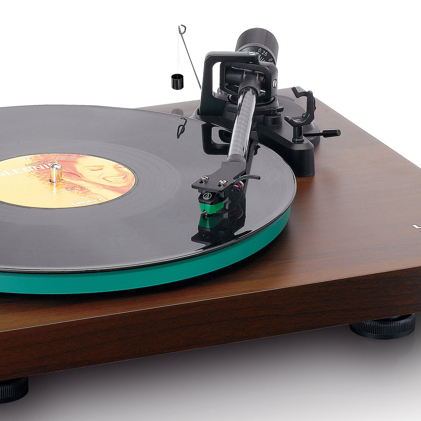 LENCO LBT-225WA - Record player with Bluetooth® transmission - dark brown