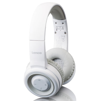 LENCO HPB-330WH - Bluetooth® headphone - Splashproof - White