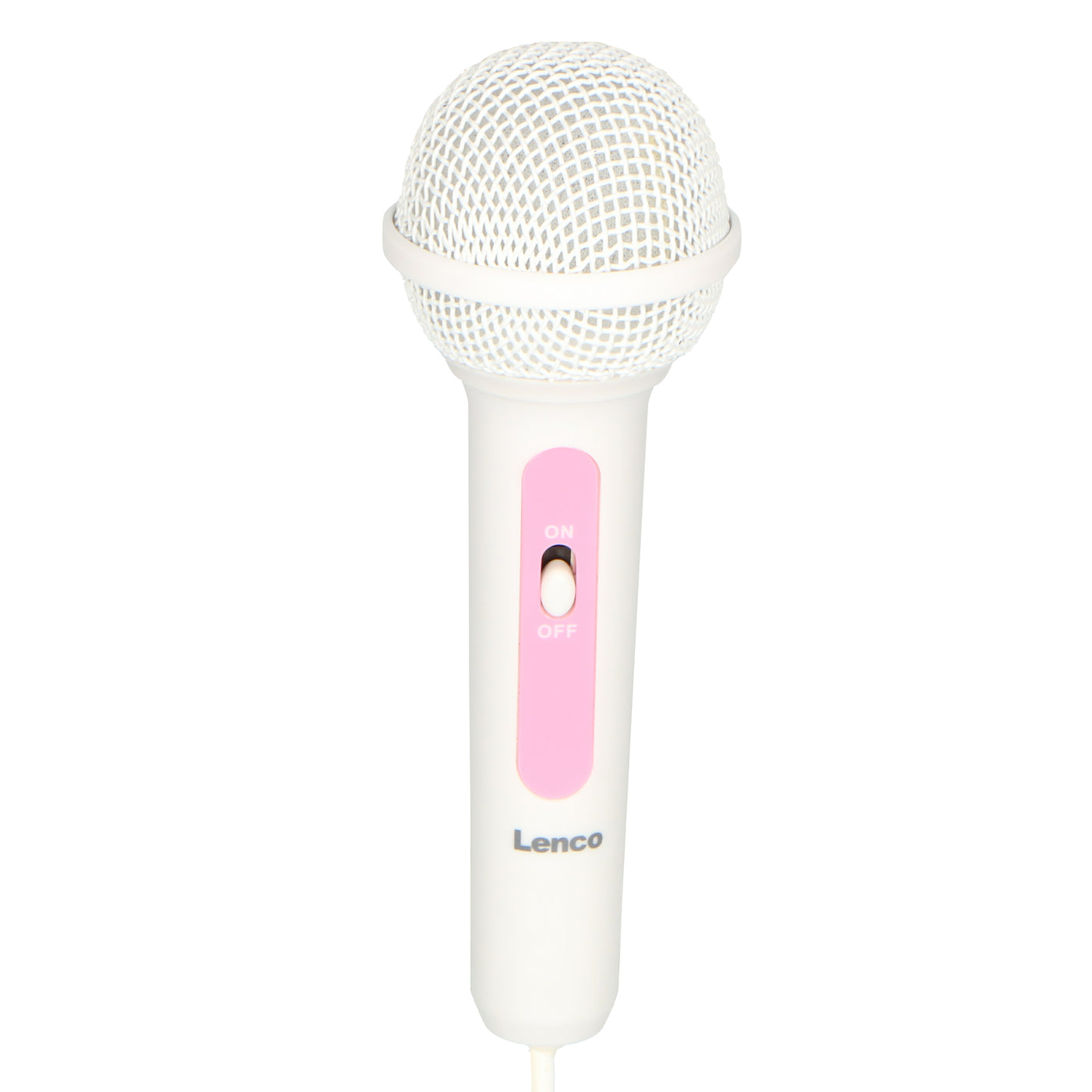 LENCO SCD-650PK - Portable FM Radio CD/MP3/USB Microphone & Light Effects - Pink