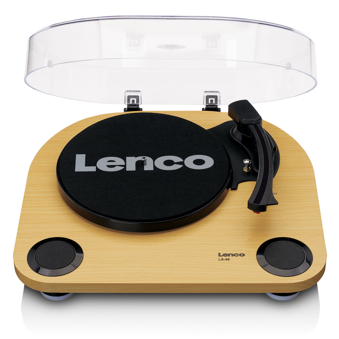 LENCO LS-40WD - Record Player with built-in speakers - Wood