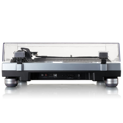 LENCO L-3809ME - Direct aangedreven Platenspeler met USB/PC encoding - Metallic blauw