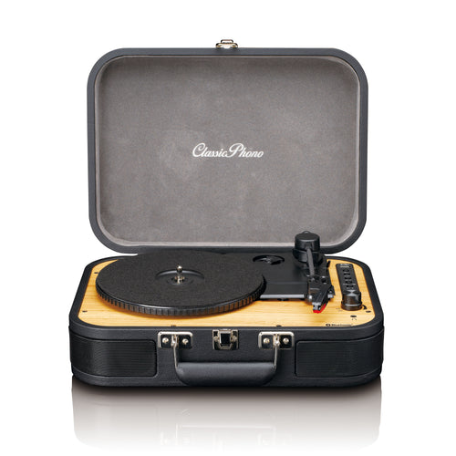 CLASSIC PHONO TT-116BK - Retro Bluetooth® Record Player with built-in speakers - Black