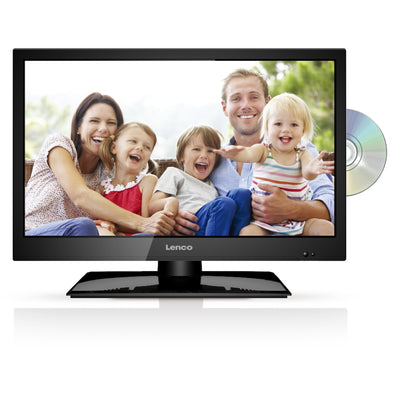 LENCO DVL-1962 HD LED-TV 19 inch DVB T/T2/S2/C with integrated DVD player - Black