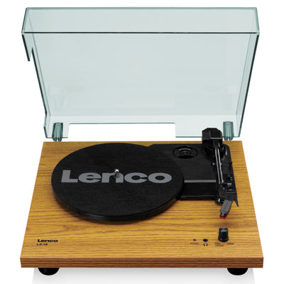 LENCO LS-10WD - Platenspeler met ingebouwde speakers - Hout
