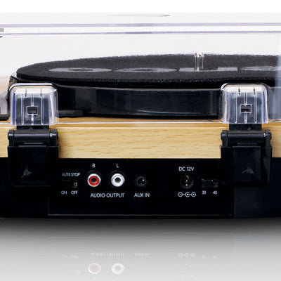 LENCO LS-40WD - Record Player with built-in speakers - Wood