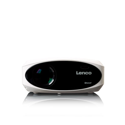 LENCO LPJ-900WH - Full HD beamer, helder en scherp met 250 Lumens, 510cm Projectie - Wit
