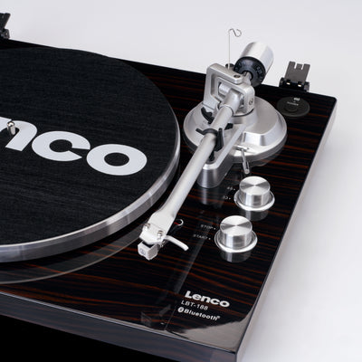 LENCO LBT-188WA - Record Player with Bluetooth® transmission, dark brown