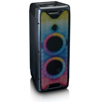 LENCO PA-200BK - PA met LED animatie, TWS functie