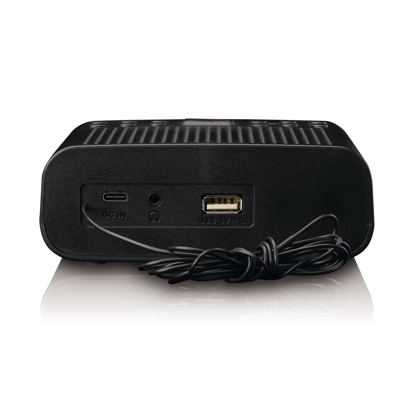 LENCO CR-606BK - Wekkerradio met DAB+/FM, Bluetooth® en groot dimbaar LCD-display - Zwart