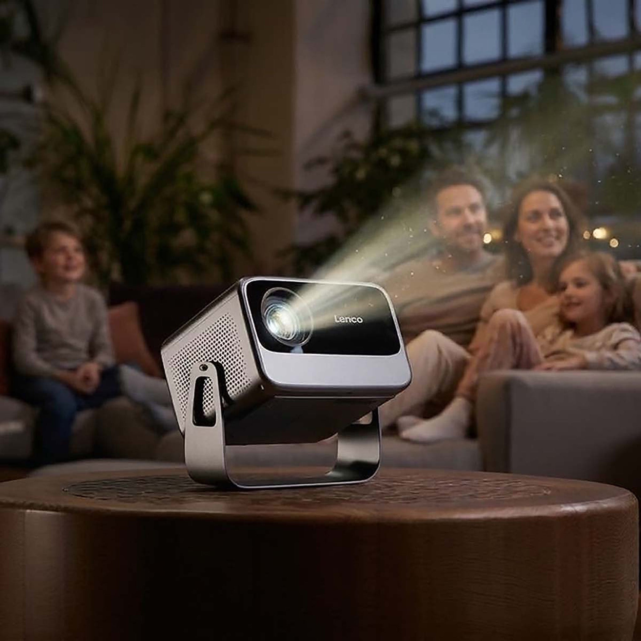 LENCO LPJ-960SI - Full HD 1080P LCD projector with Wi-Fi – Lenco