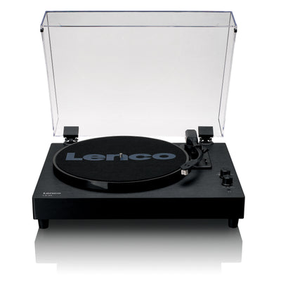Lenco LS-60BK - Wooden turntable with Bluetooth and built-in speakers - Black