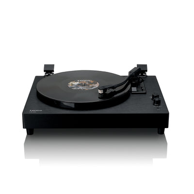Lenco LS-60BK - Wooden turntable with Bluetooth and built-in speakers - Black