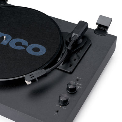 Lenco LS-60BK - Wooden turntable with Bluetooth and built-in speakers - Black
