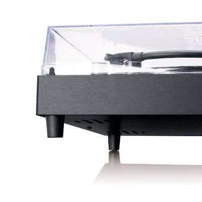 Lenco LS-60BK - Wooden turntable with Bluetooth and built-in speakers - Black