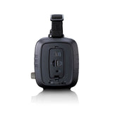 LENCO PDR-455GY - DAB+ FM radio with 20.000MAH rechargeable battery, Bluetooth, light, solar and crank charging, with Bag, AC adaptor and earphones, grey