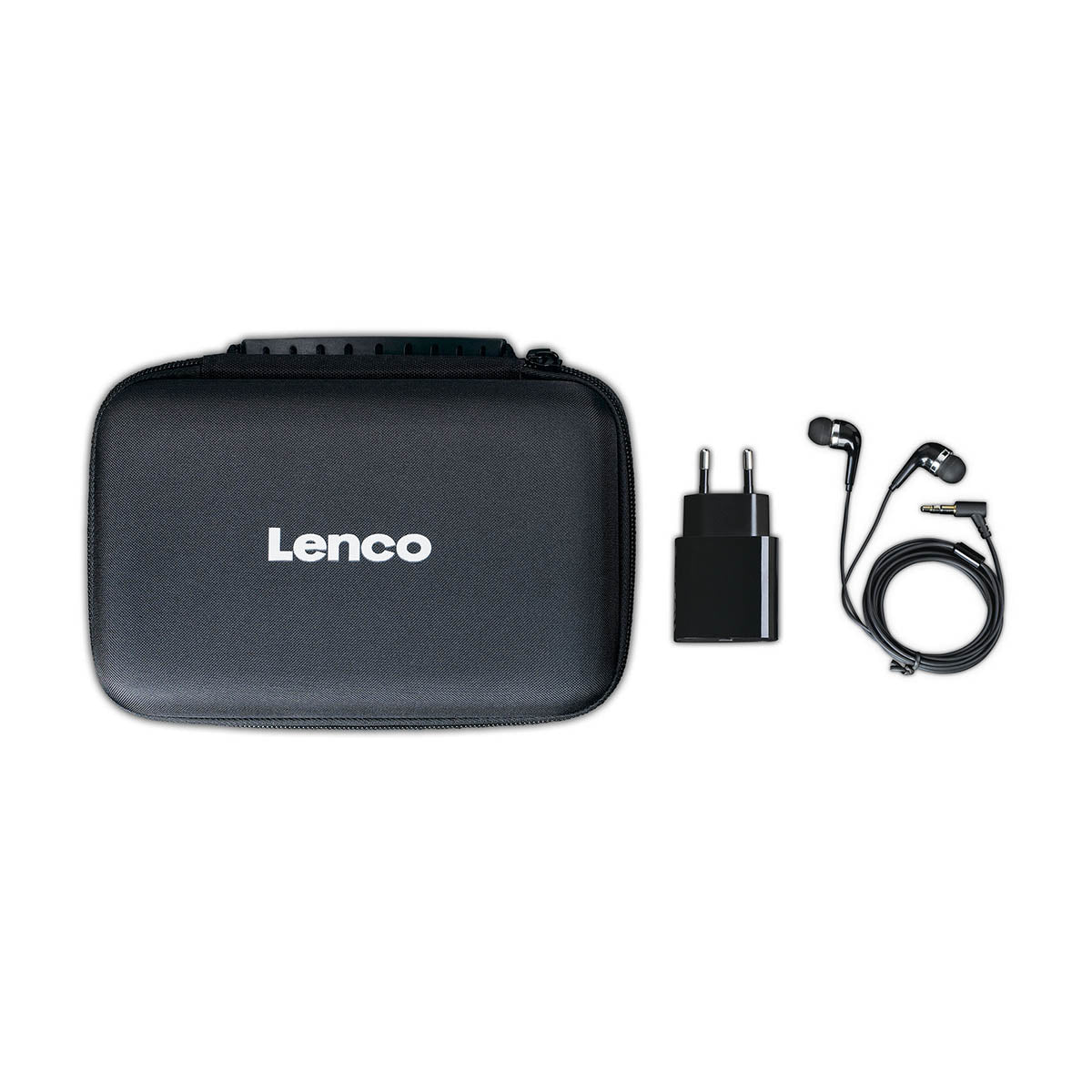 LENCO PDR-455GY - DAB+ FM radio with 20.000MAH rechargeable battery, Bluetooth, light, solar and crank charging, with Bag, AC adaptor and earphones, grey