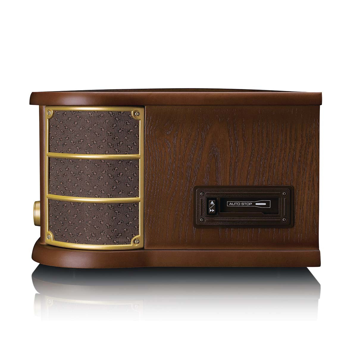 CLASSIC PHONO TCD-3571MY - Houten retro platenspeler met Bluetooth®, DAB+/FM Radio, USB encoding, CD-speler, Cassettespeler en ingebouwde speakers - Hout