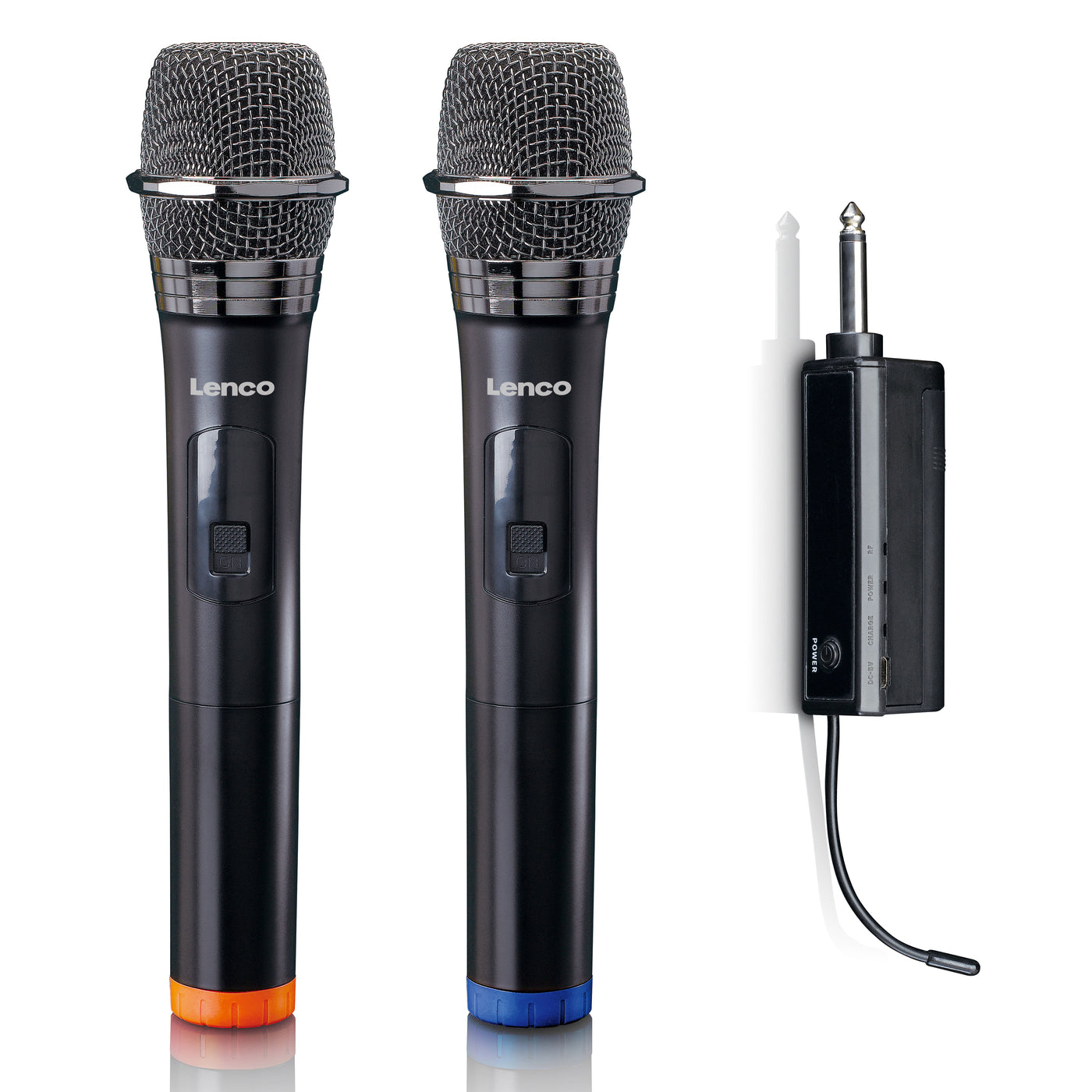 LENCO - MCW-020BK - Set van 2 draadloze Microfoons